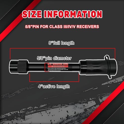 Trailer Hitch Lock for 2" Receiver