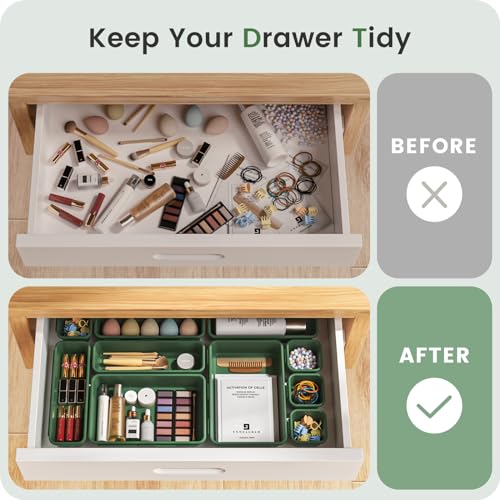 5 Size Tool Box Organizer Tray Divider Set (46 Count)
