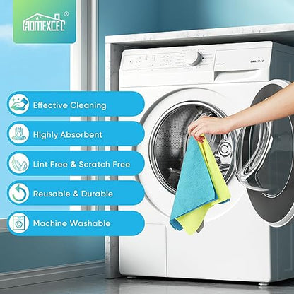 Microfiber Cleaning Cloth 400 PK (400 Count)