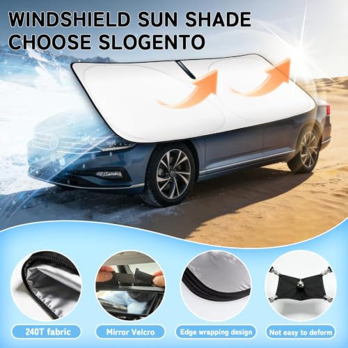 Custom Fit Windshield Sun Shade for Toyota FJ Cruiser 2007