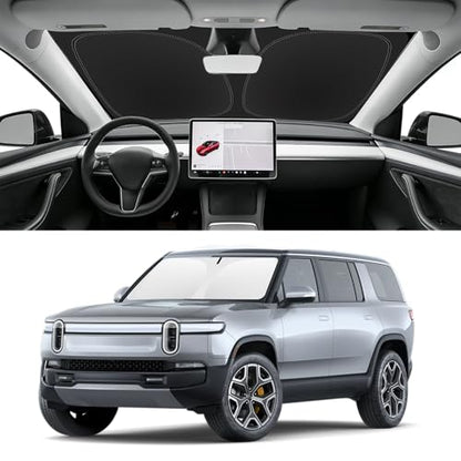 Custom Fit Windshield Sun Shade for Rivian R1S