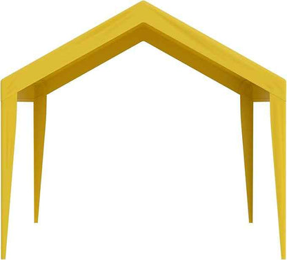 VEVOR Carport Replacement Canopy Cover 10 x 20 ft, Garage Top Tent Shelter Tarp Heavy-Duty Waterproof & UV Protected, Easy Installation with Ball Bungees,Beige (Only Top Cover, Frame Not Include)