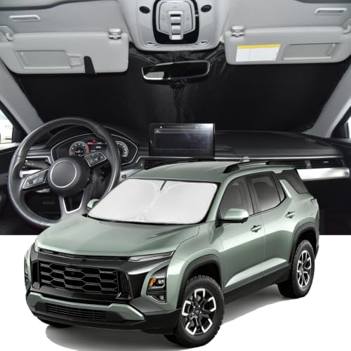 Windshield Sunshade for Chevy Equinox 2025 2026 Sun Shade 4 Layers