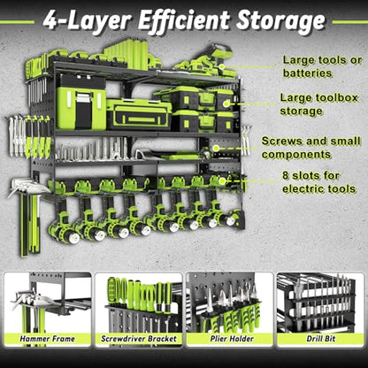 Power Tool Organizer Wall Mount