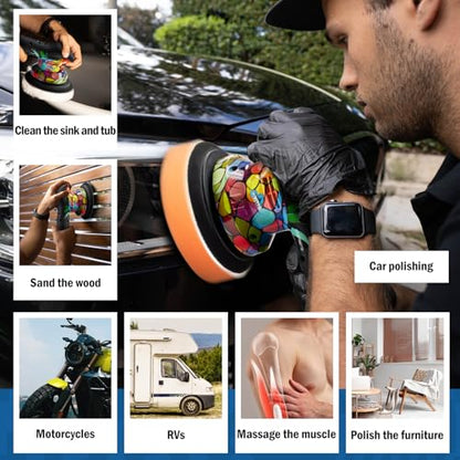 2026 S3 Cordless Car Buffer Polisher