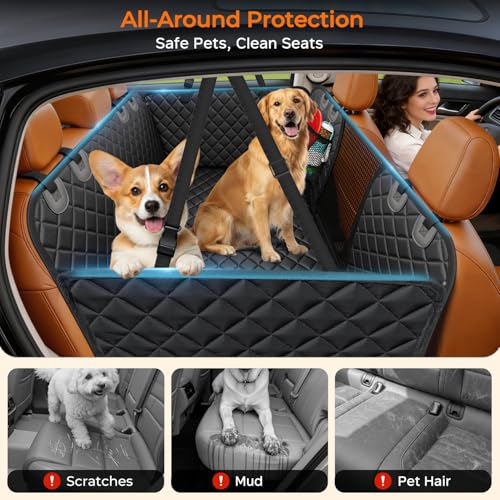 Hard Bottom Dog Car Seat Cover