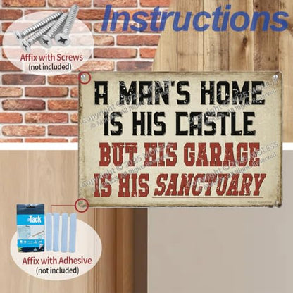 12x8″ Metal Sign