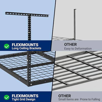 3x4ft Overhead Garage Storage Rack