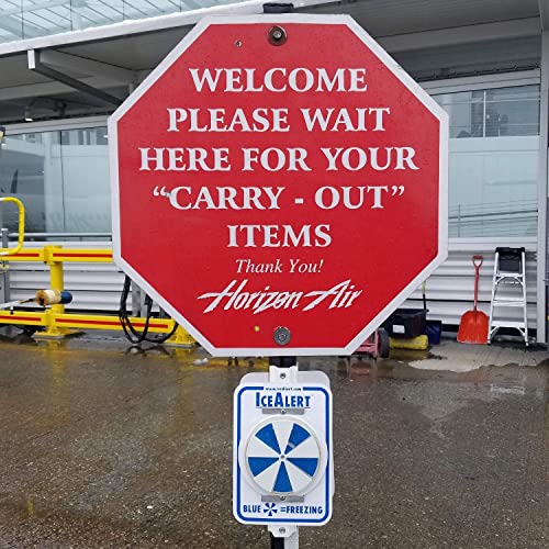 Ice Alert Sign (4 Count)