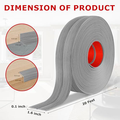 Wall Corner Protector Peel and Stick Corner Trim Molding (20 Foot)