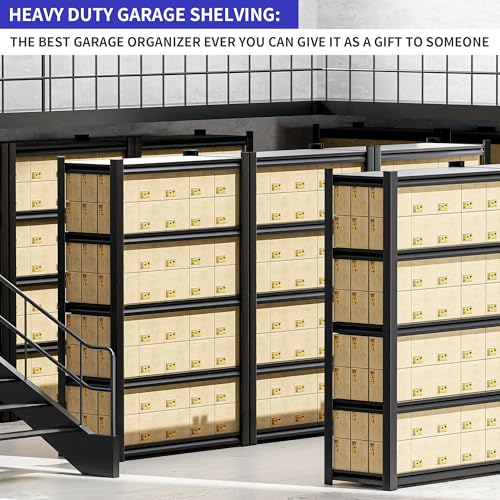 5 Tier Garage Shelving (5 Count)