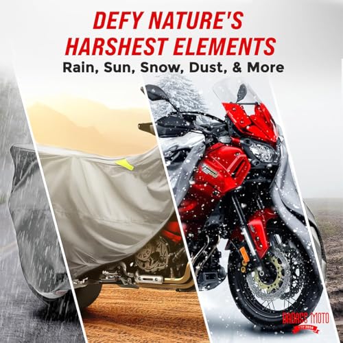 Waterproof Outdoor Motorcycle Cover for Adventure Bikes