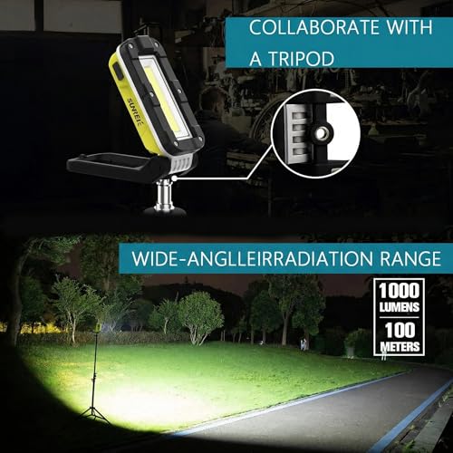 IPX5 1000LM COB Work Light