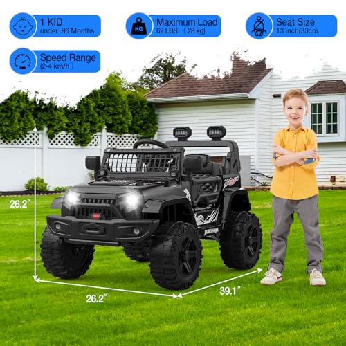 12V Kids Electric Ride On Truck Car w