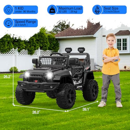 12V Kids Electric Ride On Truck Car w