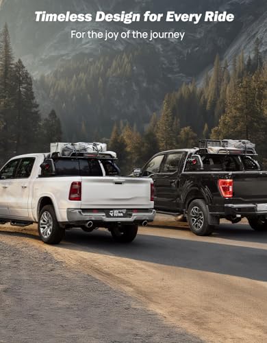 Roll Bar for Full Size Truck with Cargo Basket & Brake Light