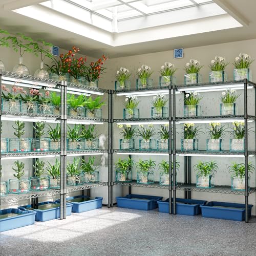 4 Tier Outdoor Metal Storage Shelving Unit
