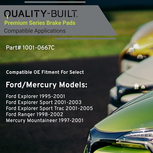 Rear Ceramic Brake Pads
