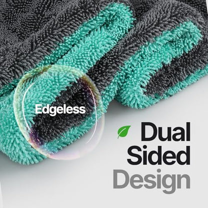 Crystal Clean 1300 GSM Car Drying Towel