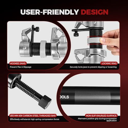 2 Piece Coil Spring Compressor Tool