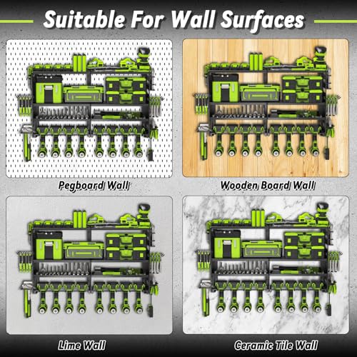 Power Tool Organizer Wall Mount