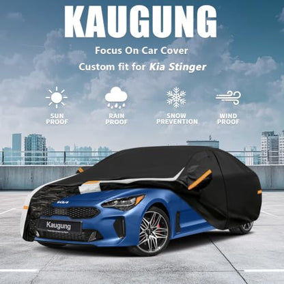 10 Layers Car Cover Custom Fit for Kia Stinger 2017