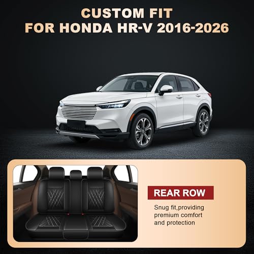 2 Front Car Seat Covers for Honda HR