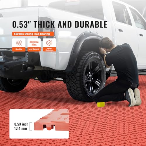 Garage Floor Tiles 12 x 12 x 0.53 inch