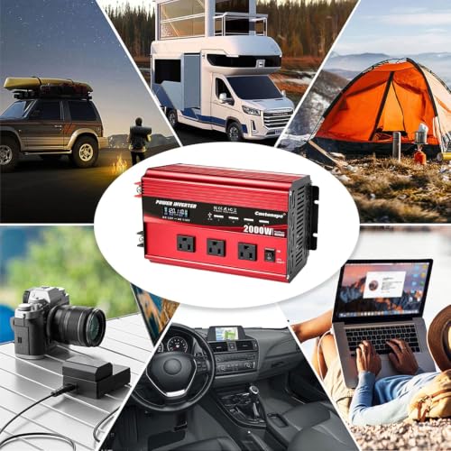 2000W Power Inverter 12V to 110V