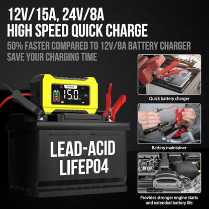 NC215 15 Amp Battery Charger
