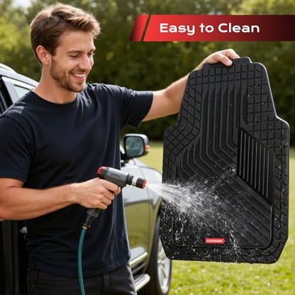 Heavy Duty PVC Car Floor Mats Full Set