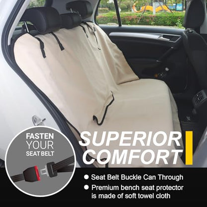 Back Seat Cover for Car Trucks Van SUV Jeep