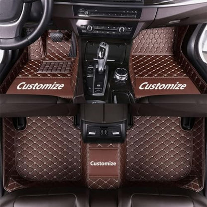 Custom Automotive Floor Mats Anbuwei Car Floor Mats Leather Anti
