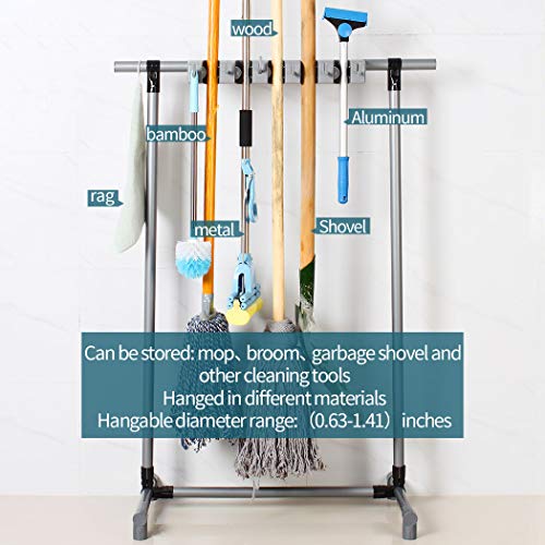 Broom Mop Holder Floor