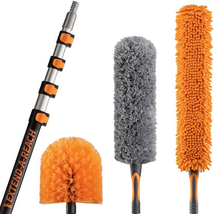 24 Foot High Reach Duster Kit with 5 (4 Count)