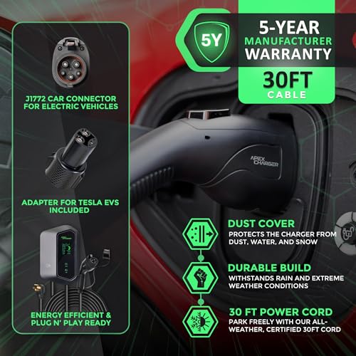 MACH 1 Fast 48 Amp Level 2 EV Charger