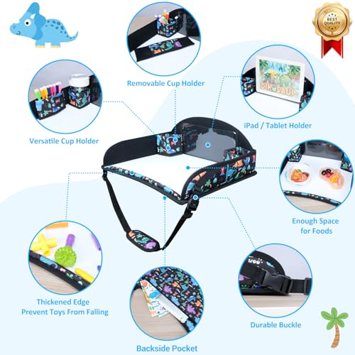 Kids Travel Tray for Carseat (2 Count)