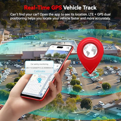 4G LTE Dash Cam with Live View