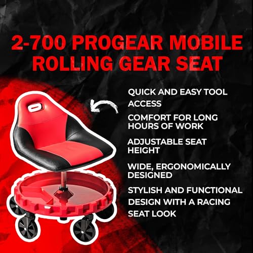 2 700 ProGear Mobile Rolling Gear Seat W