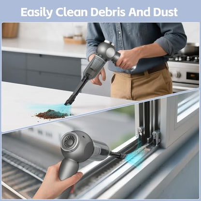6 in 1 Mini Car Vacuum Cleaners