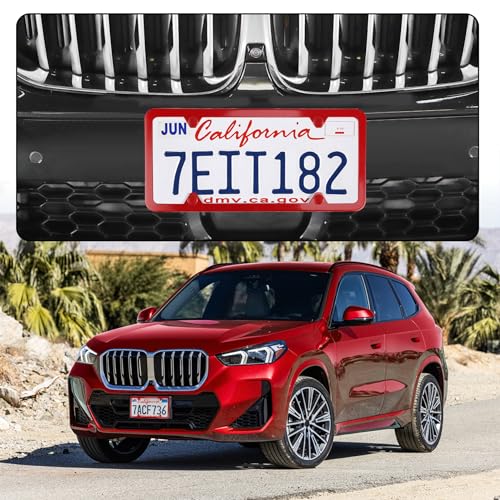 4 Holes Stainless Steel License Plate Frames