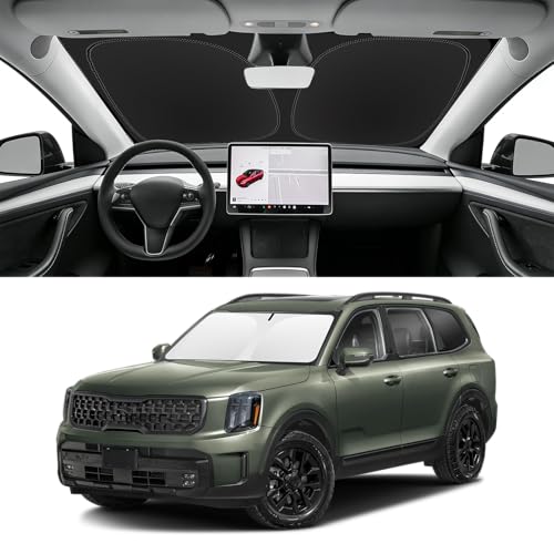 Custom Fit Windshield Sun Shade for Kia Telluride 2020