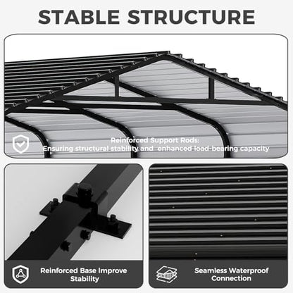 12x20 FT Metal Carport