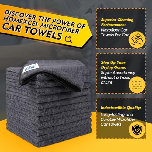 Microfiber Cleaning Cloth 12 Pack (12 Count)
