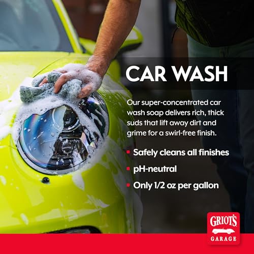 Super Concentrated Car Wash for Vehicle Washing and Cleaning (16 Fl Oz)