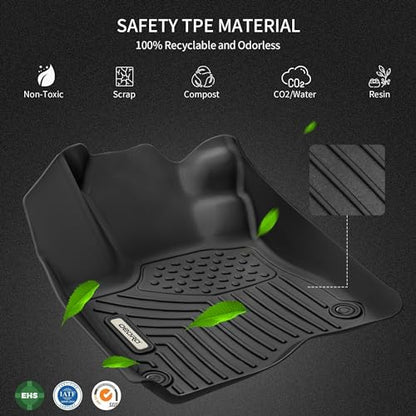 Floor Mats Fit for Toyota Tacoma Double Cab 2005