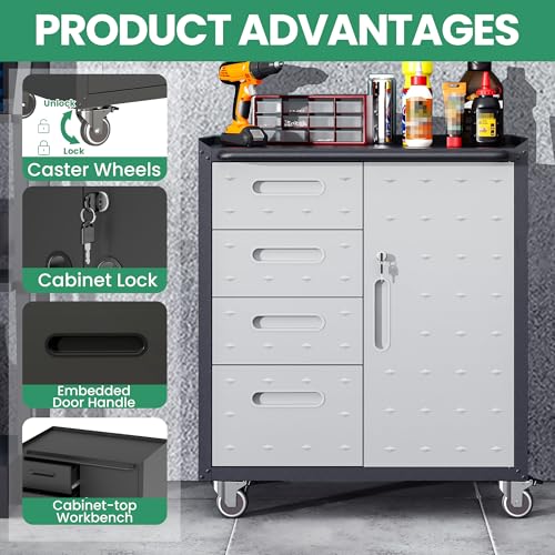Garage Tool Cabinet Set