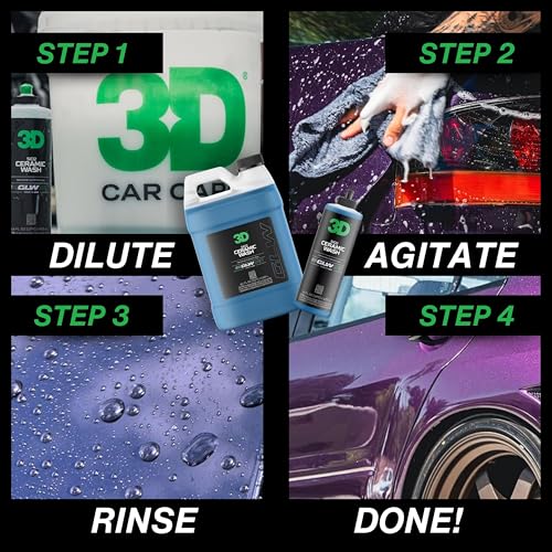 SiO2 Ceramic Wash & Wax Soap GLW Series (16 Fl Oz)