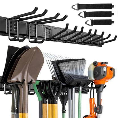 Garage Garden Tool Organizer Wall Mount