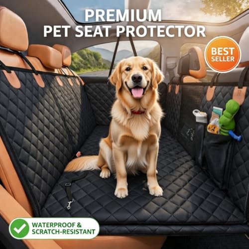 Hard Bottom Back Seat Extender for Dogs